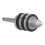 MT1 centro Morse nero 0,01mm, 130mmL 39mmOD 1