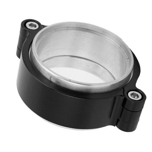 Collier HD en aluminium noir 800 PSI 2,5 po Intercooler 2