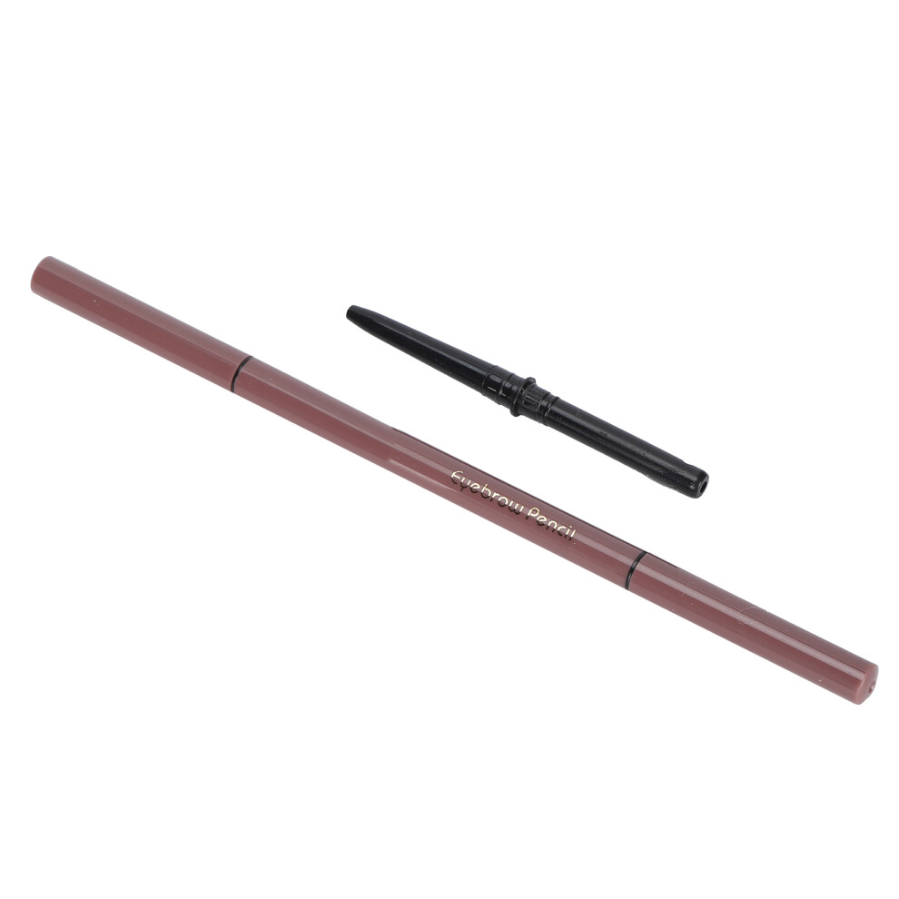Brown Yaqinuo Waterproof Eyebrow Pencil Longlasting Eye Brow Cosmetics Automatic Eye Brow Liners(#02 Dark Coffee Color )