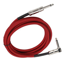Rosso 3 m / 9,8 ft Cavo per chitarra 6,35 mm 1/4 di pollice 22 AWG