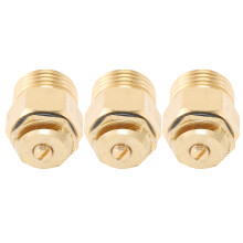 3 pezzi di ugello di irrigatore in rame con rifrazione, G1/2, 30 mm