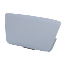 Copertura foro gancio traino paraurti 1405238 ABS Grigio Zafira B