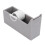 Distributeur de ruban adhésif pour extensions de cils 9,5 x 3 x 5,7 cm gris 1