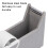 Distributeur de ruban adhésif pour extensions de cils 9,5 x 3 x 5,7 cm gris 11