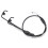 Cavo choke 0487-033 metallo nero per 650 4x4 V2 2