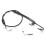 Cavo choke 0487-033 metallo nero per 650 4x4 V2 15