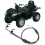 Cavo choke 0487-033 metallo nero per 650 4x4 V2 16