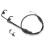 Cavo choke 0487-033 metallo nero per 650 4x4 V2 8
