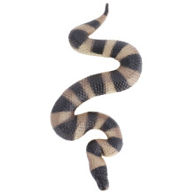 Modèle de serpent en PVC 12,8 x 6,3 x 1,6 cm Décoration de bureau