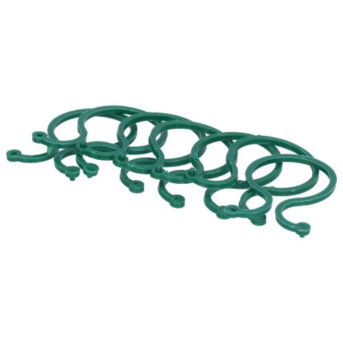 Pinces à boucle en forme de huit, 50 pièces, 4,2 cm  2,8 cm, Transparent 2