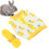 Ensemble harnais et laisse Mini Pets S jaune ananas 13
