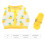 Ensemble harnais et laisse Mini Pets S jaune ananas 6