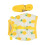 Ensemble harnais et laisse Mini Pets S jaune ananas 14