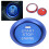 Engine Ignition Start Stop Button Cover Ring Aluminum Alloy Blue Replacement for Mazda CX-4-5 4