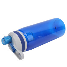 770ml Portable Filtered Water Bottle Outdoor Water Purifier for Camping Hiking EmergencyBlue