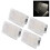 Modèle 3 lumière du plancher 1 W blanc 4 pièces remplacement 4
