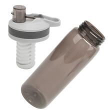 770ml Portable Filtered Water Bottle Outdoor Water Purifier for Camping Hiking EmergencyBlack