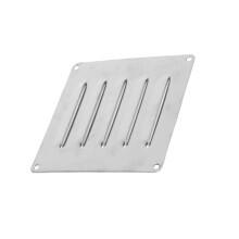 Sportello per aerazione in acciaio inossidabile 316 127x114mm