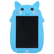 Tablet LCD Cartoon Cat da 9 pollici Blu, batteria da 210 mAh