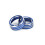 Elantra 2015-2020 Coprimanopola blu per interruttore A/C 2 pezzi 14