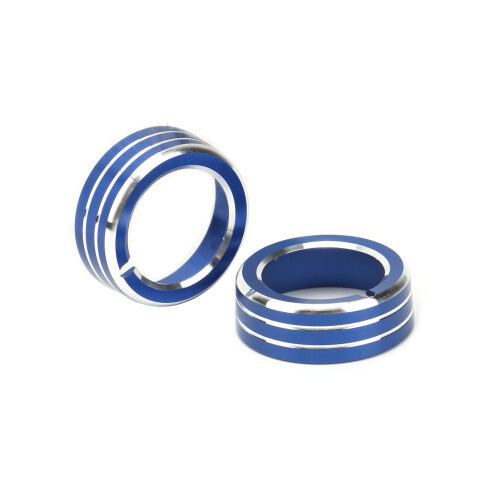 Elantra 2015-2020 Coprimanopola blu per interruttore A/C 2 pezzi