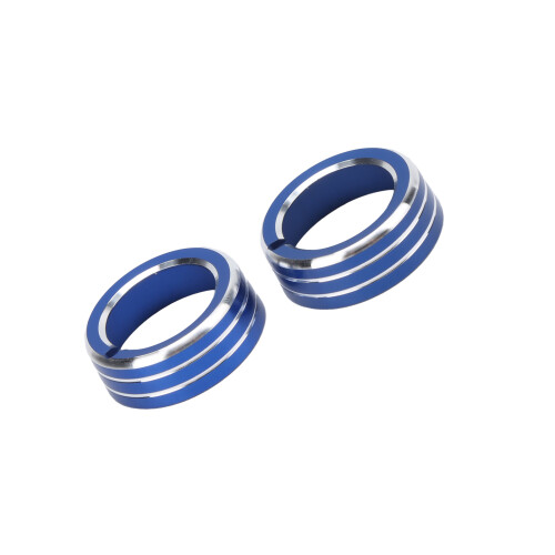 Elantra 2015-2020 Coprimanopola blu per interruttore A/C 2 pezzi 2