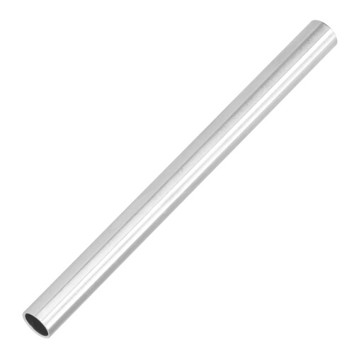 5 pièces 6100-1012-0150 AlTube 12x10x150mm Argent