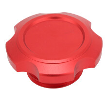 Tappo di rabbocco dell'olio in alluminio rosso per WRX STI GC/GD