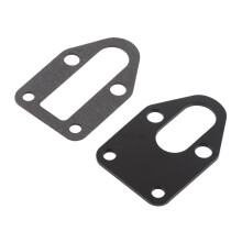 Plaque de pompe à carburant chromée pour petit bloc 283-400