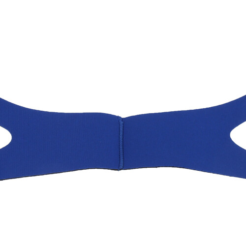 Sangle de menton triangulaire anti-ronflement - bleu 2