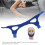 Sangle de menton triangulaire anti-ronflement - bleu 11