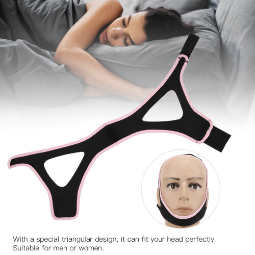AntiSnoring sangle de menton Black Pink Edge 36-44 g 2