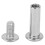 Bras de levier de robinet, type poussoir, plastique, 7 cm, bleu 6