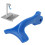Bras de levier de robinet, type poussoir, plastique, 7 cm, bleu 15