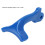 Bras de levier de robinet, type poussoir, plastique, 7 cm, bleu 12