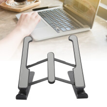 Supporto per laptop regolabile a 6 livelli, 12-16 cm, nero