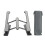 Supporto per laptop regolabile a 6 livelli, 12-16 cm, nero 2