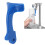 Bras de levier de robinet, type poussoir, plastique, 7 cm, bleu 16