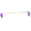 Stabilizzatore 6.25U/2U trasparente viola fai-da-te 6