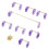 Stabilizzatore 6.25U/2U trasparente viola fai-da-te 2