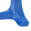 Bras de levier de robinet, type poussoir, plastique, 7 cm, bleu 9
