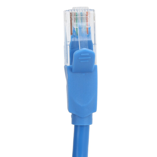 Cavo CAT6 Gigabit RJ45 da 1 m E004 8 conduttori Blu 2
