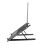 Supporto per laptop regolabile a 6 livelli, 12-16 cm, nero 8