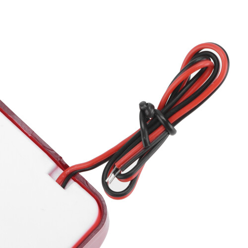 Allarme cablato 12VDC sonoro e luminoso ABS 110dB sirena 2