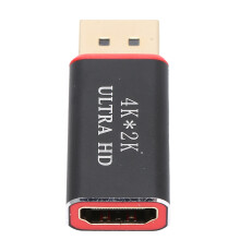 Adattatore DisplayPort maschio a HDMI femmina 4K, 1.4, nero