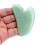 Planche gua sha 39 g 80 x 50 x 5 mm vert clair 10