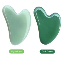 Planche gua sha 39 g 80 x 50 x 5 mm vert clair