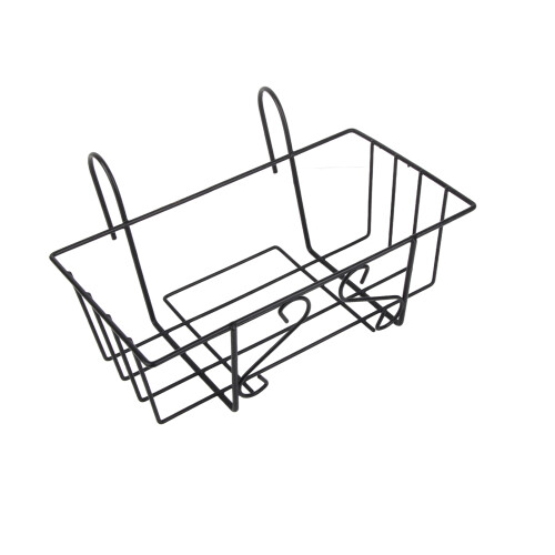 Rectangular Flower Pot Rack Balcony Plant Stand Railing Flower Pot Holder 1