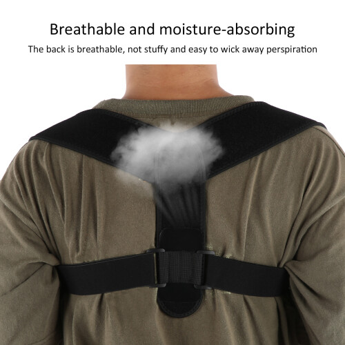 Correcteur de posture pour le dos réglable 115 g Taille unique 2