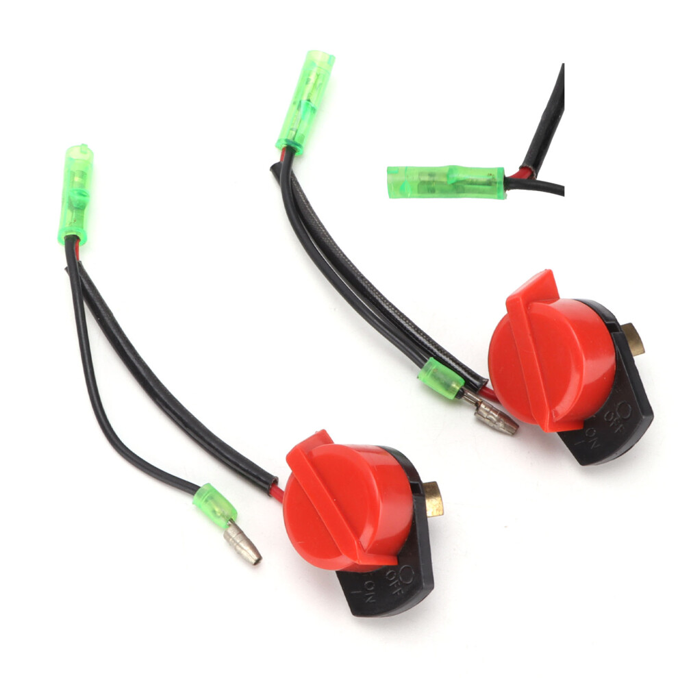 2Pcs Engine On Off Stop Switch 36100-Ze1-015 Replacement For Honda Gx160 Gx200 Gx240 Ed1000 Ez1400 8481322661827